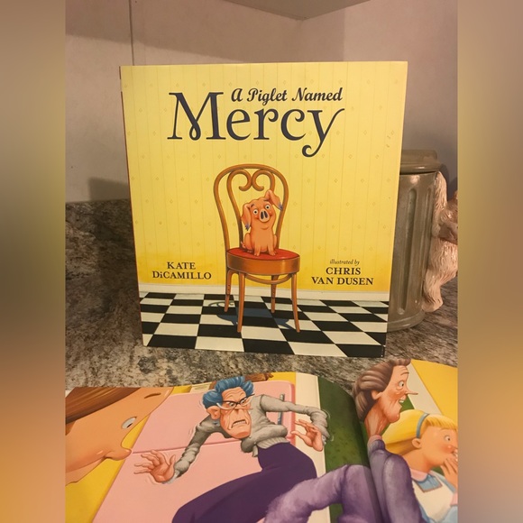 A Piglet Named Mercy by Kate DiCamillo (illustrated by Chris Vandusen - Picture 1 of 8